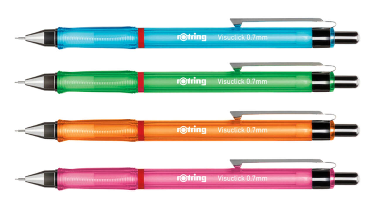 Vulpotlood rOtring Visuclick 2B 0.7mm assorti